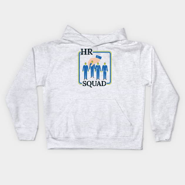 Hr squad funny human resources - retro Kids Hoodie by Can Photo